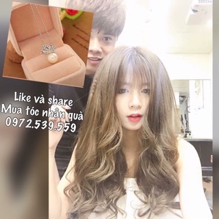 Xoăn sóng bấm xù chân