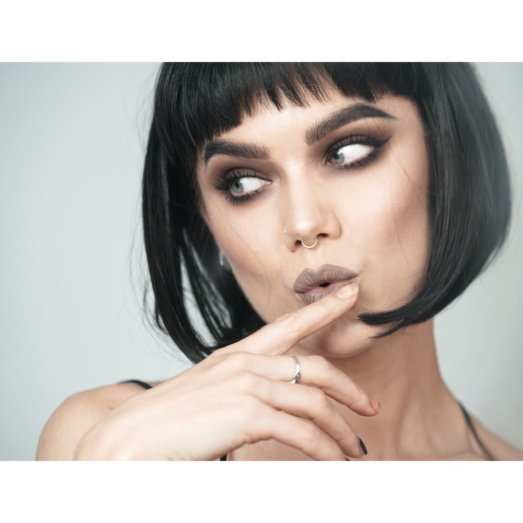 Son kem lì Nyx Professional Makeup Lip Lingerie LIPLI21 Delicate Lust - màu xám