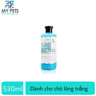 Sữa tắm SOS xanh dương chuyên dùng cho chó lông trắng - Sữa tắm SOS xanh dương 530ml