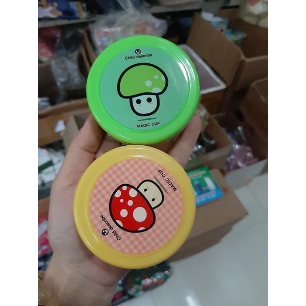 Set 2 Cốc Gấp Gọn Tiện Lợi Khi Mang Đi Học Đi Chơi Nơi Công Cộng