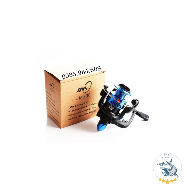 Máy Câu Cá Mini chuyên câu cá tôm, câu cá nhỏ cuốn cước sẵn 80m