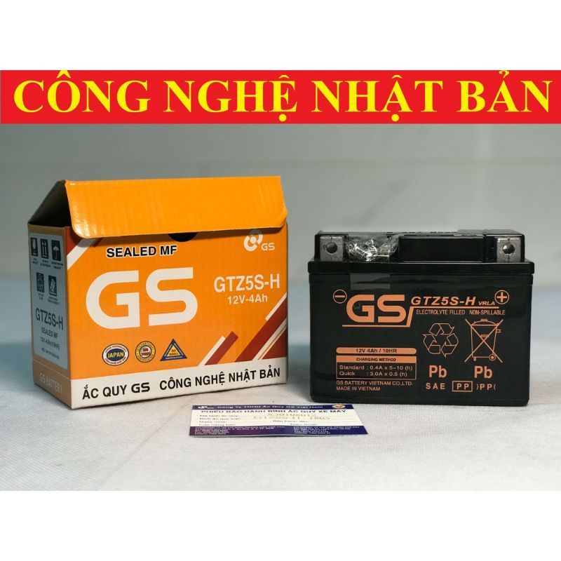 BÌNH ACQUY GS 12V-3.5AH