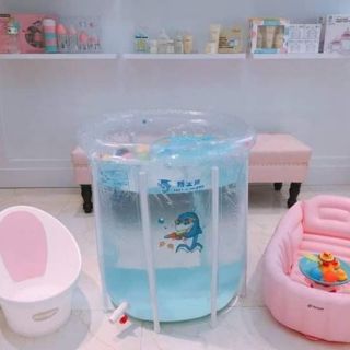 [FREESHIP TẶNG RÙA BƠI+PHAO CỔ] Bể bơi cỡ đại 80*80 cho bé yêu