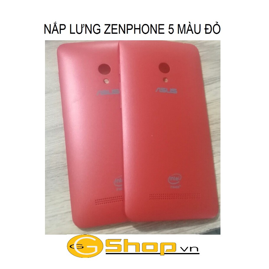 NẮP LƯNG ZENPHONE 5 MÀU ĐỎ