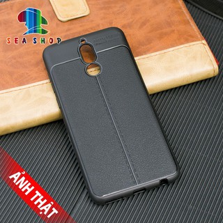 Ốp lưng Huawei Nova 2i nhưa dẻo - vân da loại A, chống sốc, chống trơn trượt