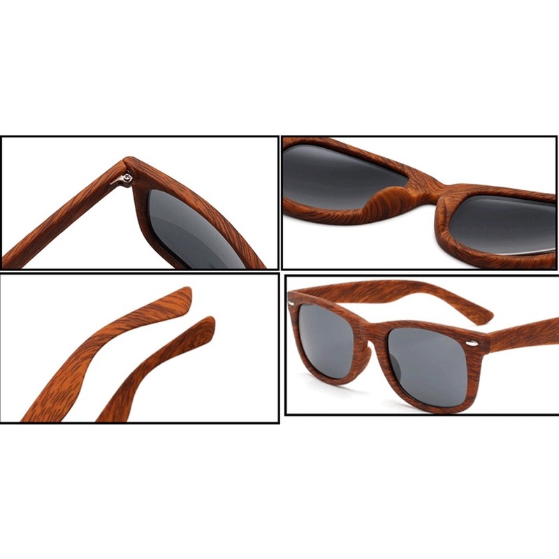 Kính Mát Gọng Vuông Thời Trang Vintage