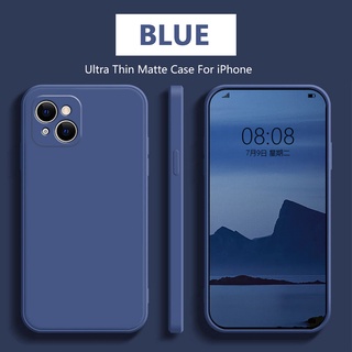 Ốp Lưng Silicone TPU Siêu Mỏng Cho iPhone 13 Pro Max 12 Mini