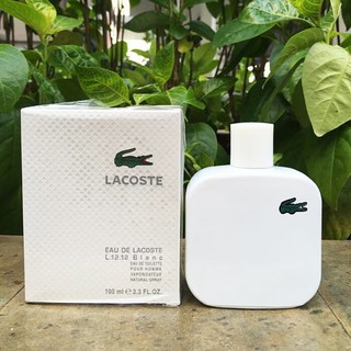 [GIÁ SỈ] NƯỚC HOA LACOSTE PHIÊN BẢN TRẲNG ĐEM LẠI CẢM GIÁC TINH TẾ LỊCH LÃM CHO NAM GIOI