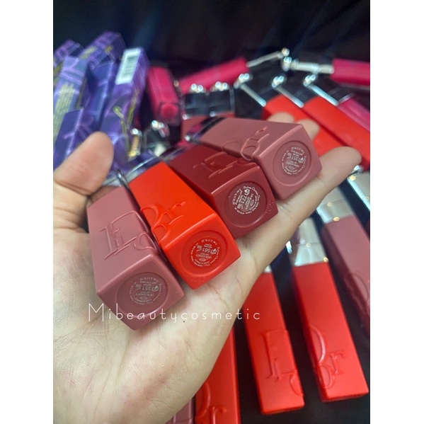 Son Dior Addict Lip Tattoo mẫu mới 2022 - unbox màu 351, 771, 561, 421, 541, 651