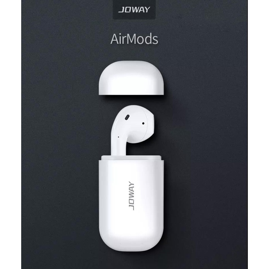 Tai nghe bluetooth 5.0 JOWAY H100 hỗ trợ nghe nhạc, đàm thoại, cảm ứng một chạm tương tự AirPods, thời gian chờ 120 - NK