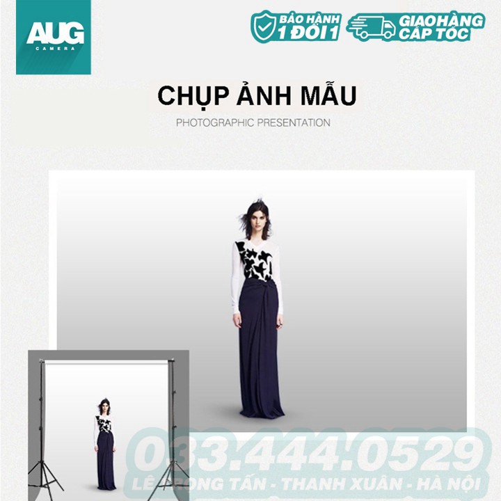 Khung treo phông nền chụp ảnh - khung treo phông nền di động - AUG Camera Hà Nội - Camera & Decor Hà Nội
