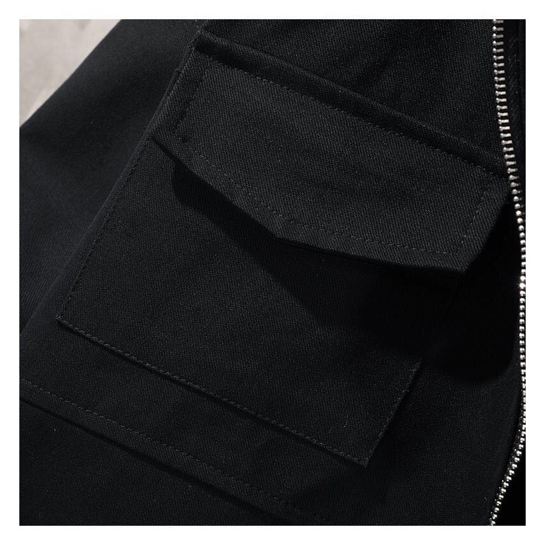 Áo Khoác bomber Phong Cách Đường Phố Nhật Bản Thời Trang Thu Đông Dành Cho Nam