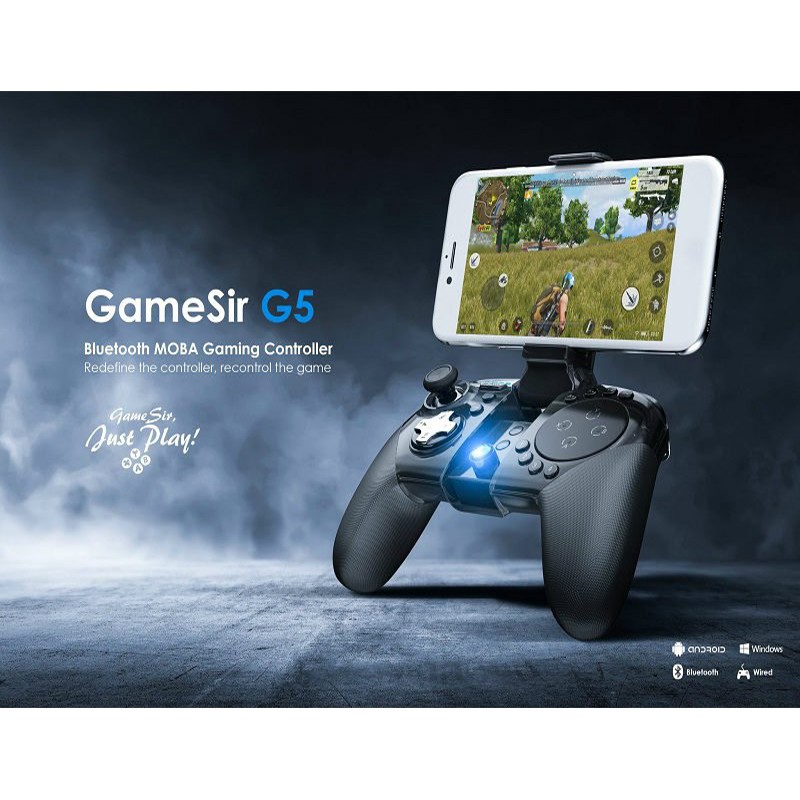 [Mã ELMS5 giảm 7% đơn 300k] GameSir G5 Tay Cầm Chơi Game Bluetooth Chơi Game PUBG , ROS, Có Trackpad - BẢO HÀNH 12 THÁNG