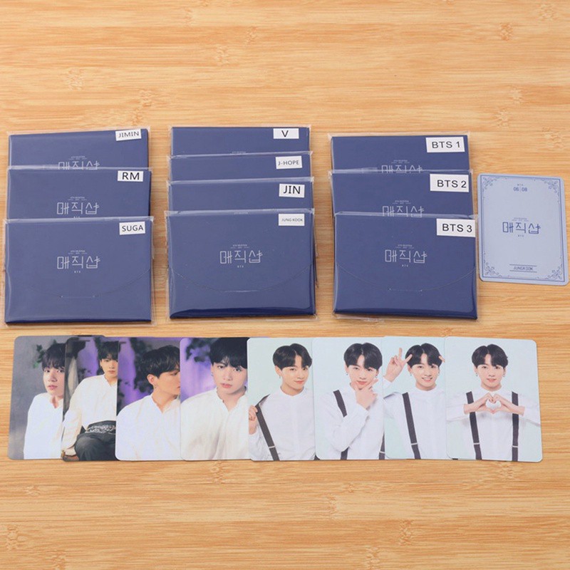 Hình thẻ mini nhóm nhạc thần tượng BTS