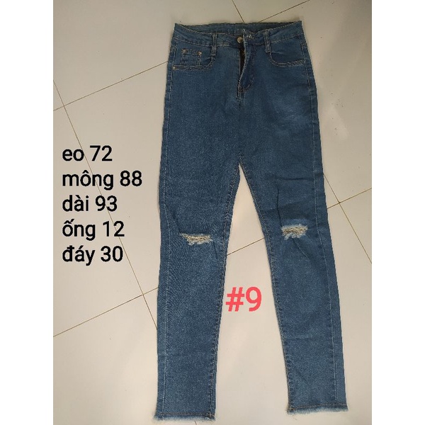 Bộ sưu tập quần jeans hàng si nhiều mẫu