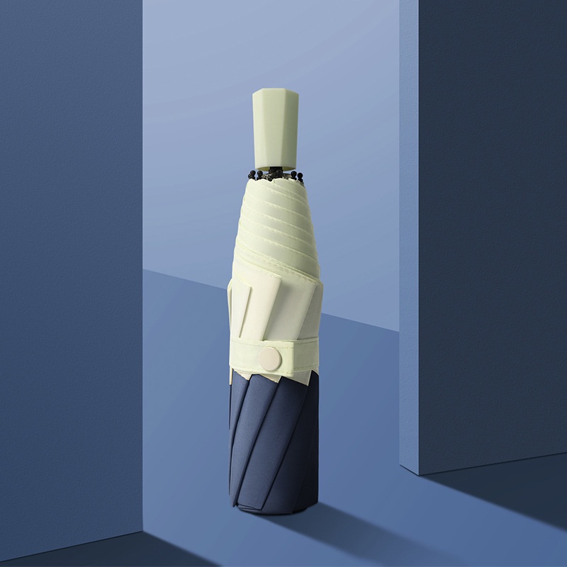 Dù Gấp Ba Khúc Che Nắng Phong Cách Nhật Bản Sáng Tạo Cho Nữ