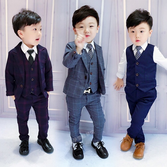 Set vest 3 mảnh cho bé 90-140