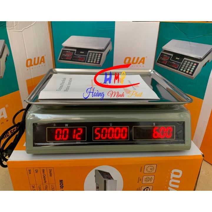 Cân Tính Tiền 30kg hàng cao cấp Qua910[ Hàng Đài Loan ]