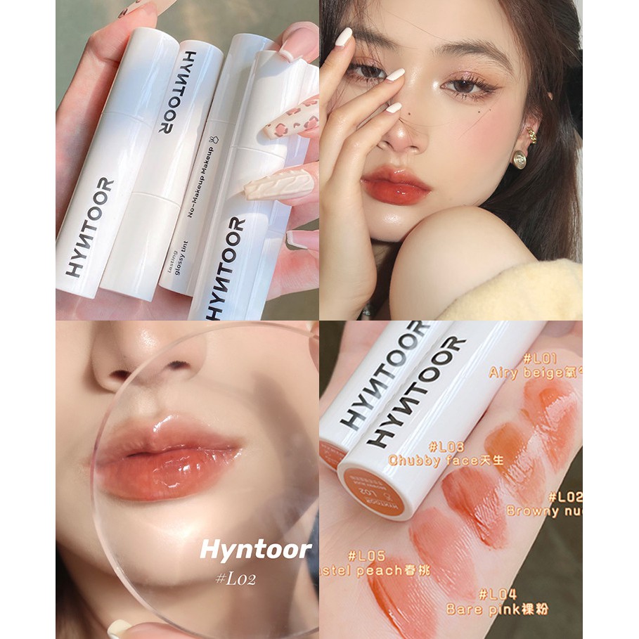 [6.6  sale   ] HYNTOOR Son môi trang điểm màu sắc trẻ trung xinh xắn dưỡng ẩm | BigBuy360 - bigbuy360.vn