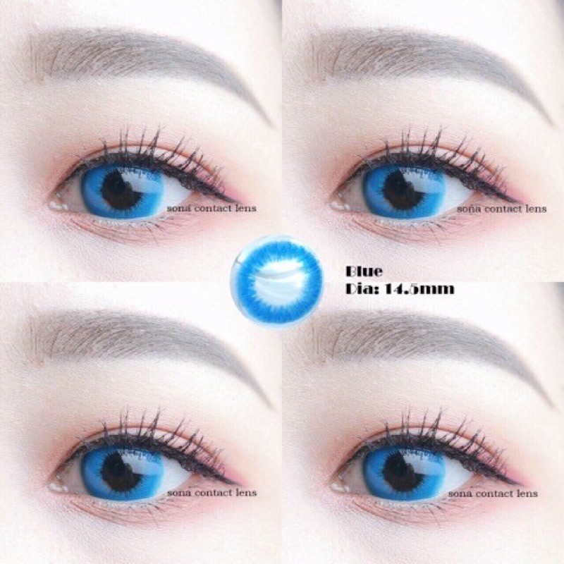 Lens hoá trang màu Tím - Kính Áp tròng màu trắng / Tím / Hồng / Đỏ - Contact lens cosplay - Đồ hoá trang HALLOWEEN