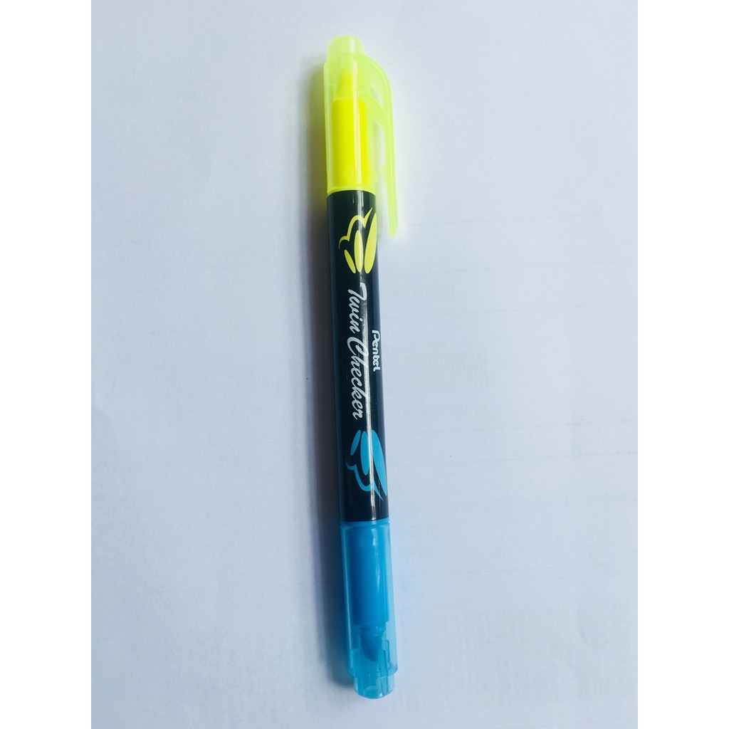 Viết Dạ Quang 2 Đầu Pentel - SLW8