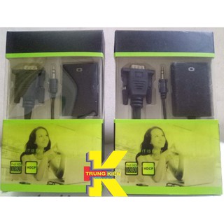 CÁP CHUYỂN ĐỔI VGA SANG HDMI CÓ AUDIO