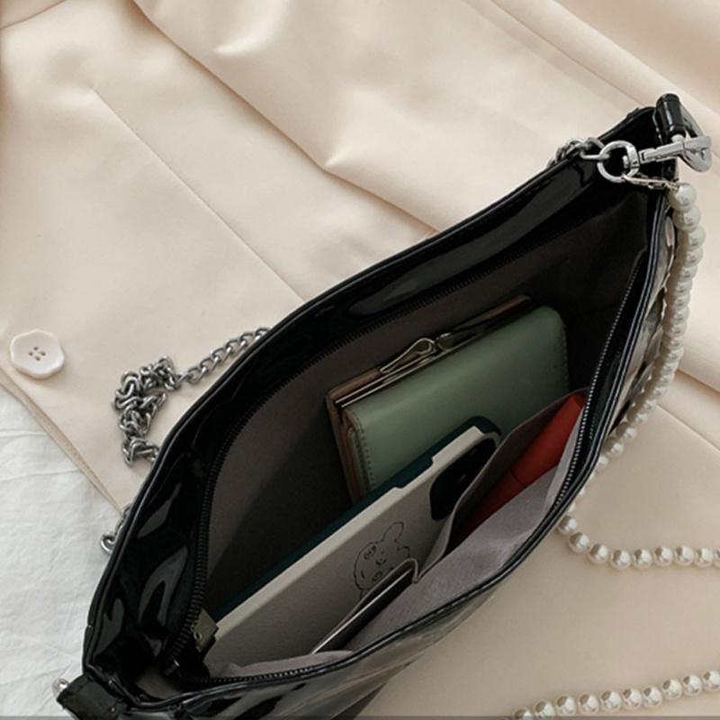 Túi Đeo Chéo Da PU Khóa Kéo Thời Trang Cho Nữ