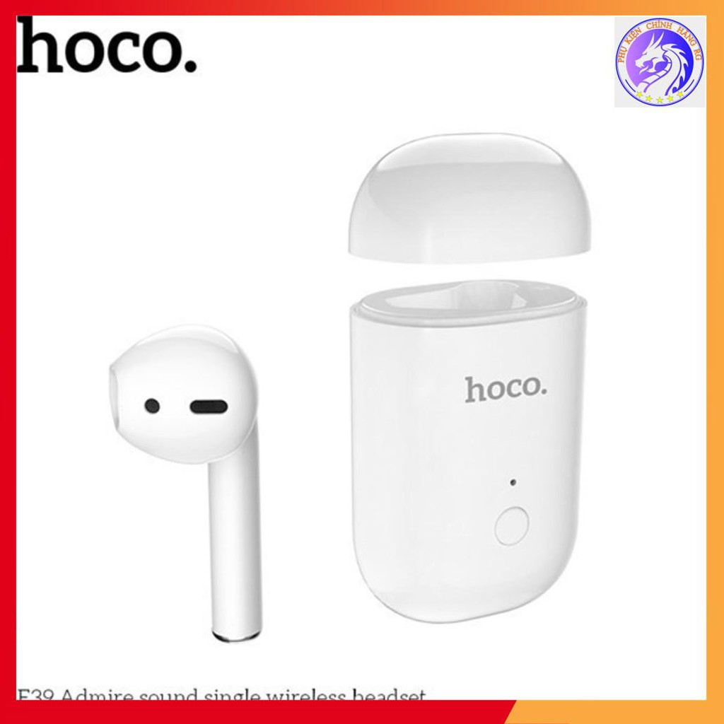 Tai Nghe Bluetooth Hoco E39 / E39L V5.0 Chính Hãng Kèm Dock Sạc - BH 12 Tháng