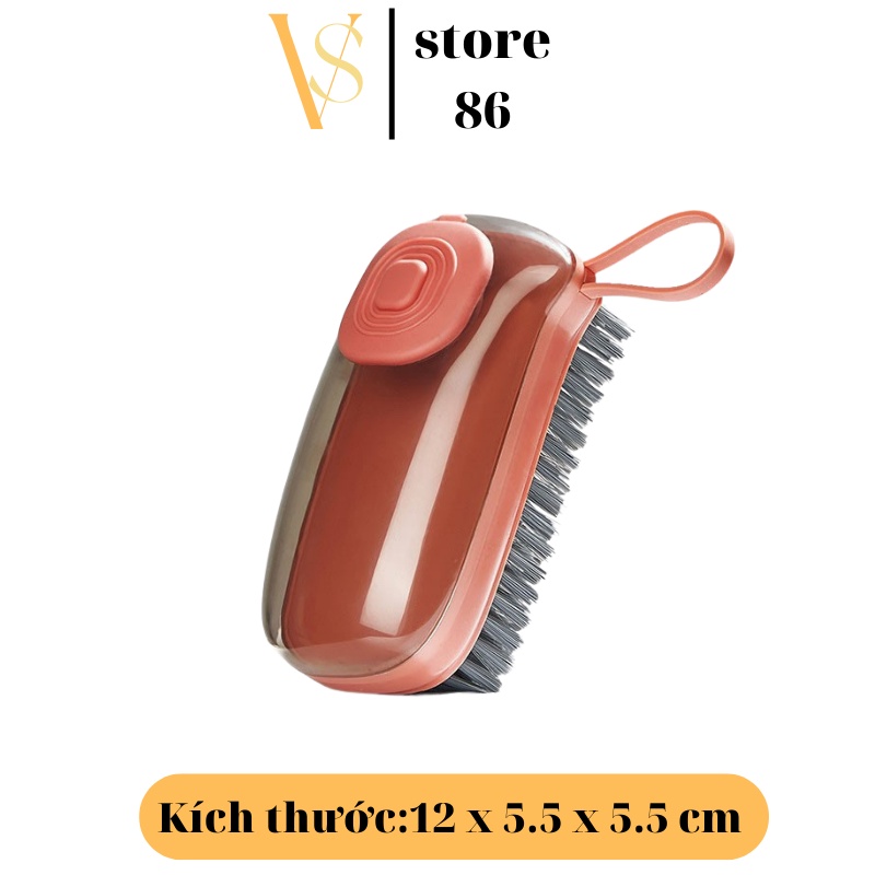 Bàn Chải Giặt Đồ, Bàn Chải Giặt Quần Áo Có Hộp Đựng Bột Giặt Đa Năng Tiện Lợi