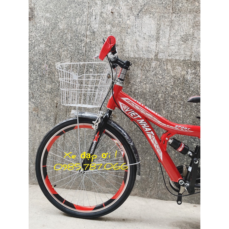 Xe đạp địa hình Việt Nhật nam, bền đẹp sang trọng - xe đạp thể thao size 20,24 - Hàng chất lượng cao