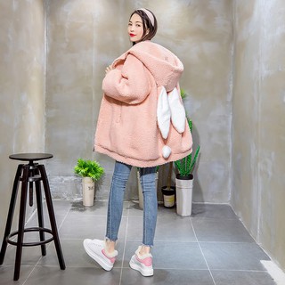 Áo khoác trẻ em tai thỏ