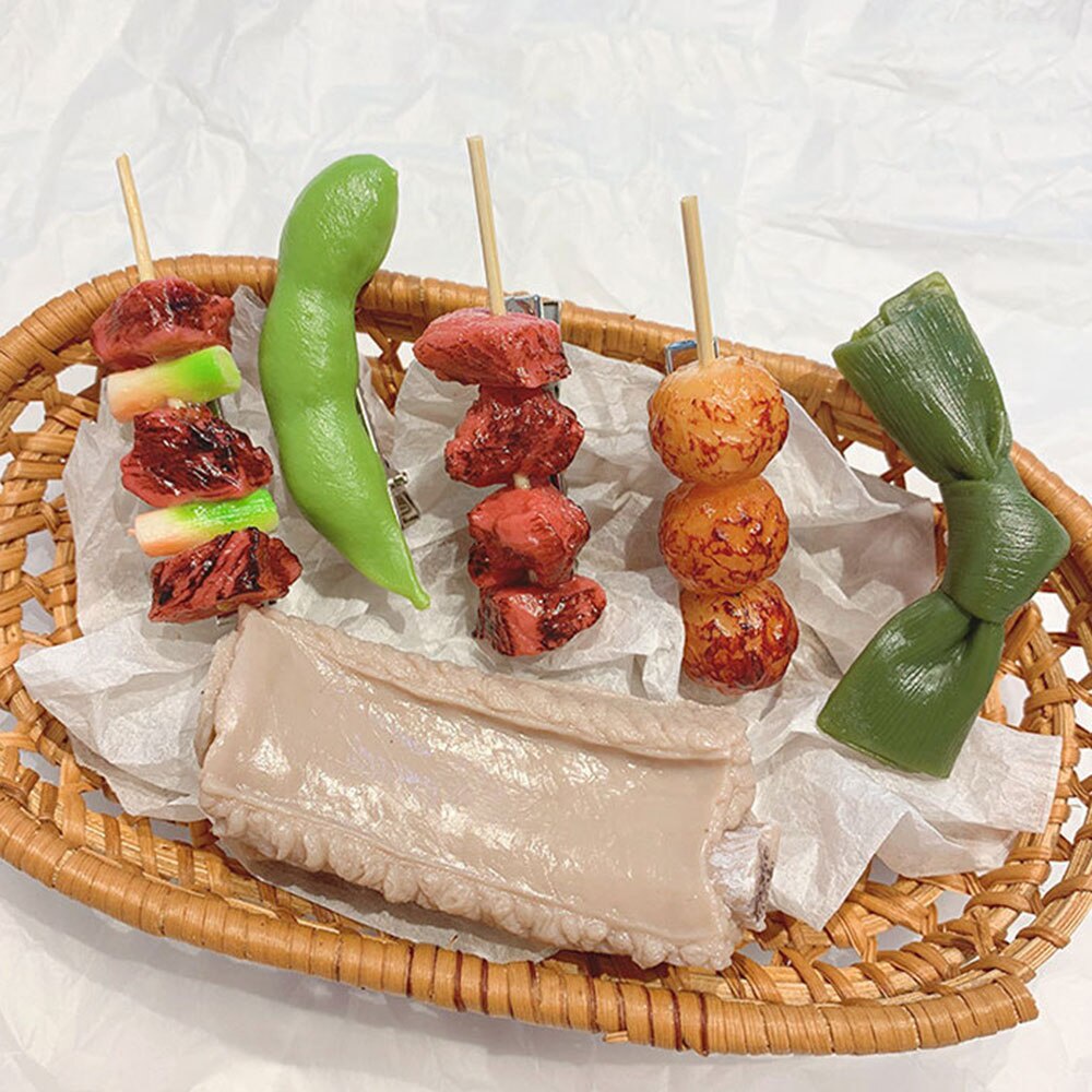 Mới Kẹp Tóc Hình Thức Ăn Độc Đáo Cho Nữ