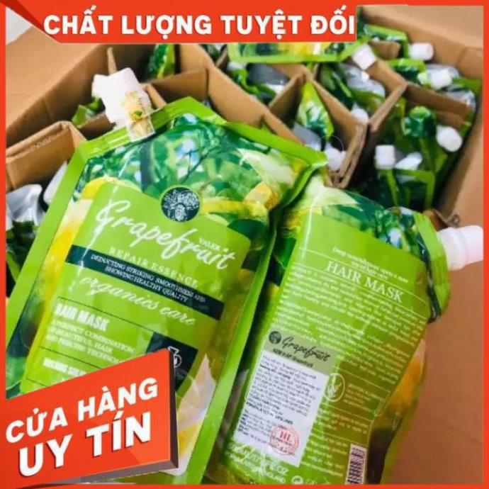 Kem Hấp - Ủ- Xả Phục Hồi Tóc Bưởi Grapefruit Siêu Mềm Mượt Dạng Túi 500ML | BigBuy360 - bigbuy360.vn