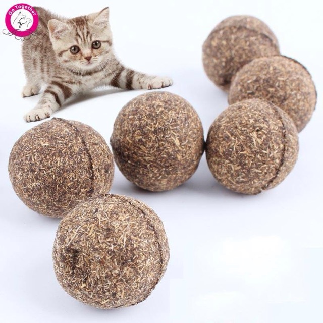 Bóng catnip cho mèo chơi
