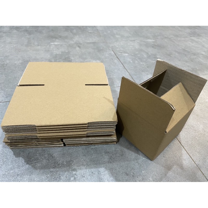 Combo 10 Hộp giấy carton size 10x10x8 cm  giá rẻ