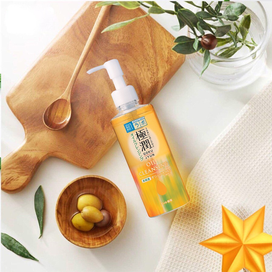 Dầu tẩy trang Hada Labo Gokujyun Cleansing Oil 200ml