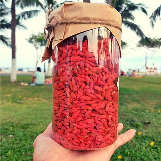 Kỷ tử đỏ khô - không chất bảo quản -  trà hoa thảo mộc Đà Nẵng - Ato trà - hạt to đẹp -làm trà - nấu ăn- nấu chè