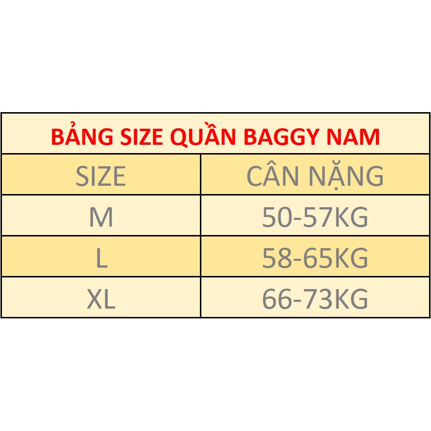 Quần baggy jean nam co dãn thoải mái hàng đẹp như hình