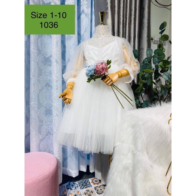 ĐẦM CÔNG CHÚA VOAN LƯỚI SIZE 10-32KG
