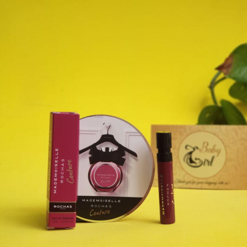 MẪU THỬ NƯỚC HOA NỮ MADEMOISELLE COUTURE CỦA HÃNG ROCHAS 1.2ML