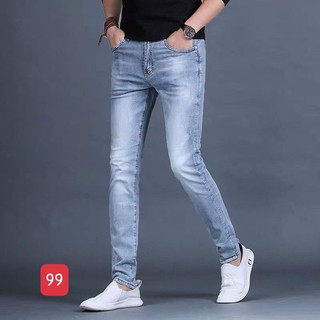 Quần jean nam trơn co dãn cao cấp