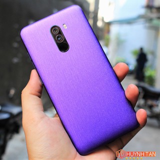 [ Hot_Sale ] FREESHIP 99K TOÀN QUỐC_Dán mặt lưng Xiaomi Pocophone F1 chất liệu Skin nhôm xướt