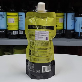 DẦU Ủ (Hấp) dạng túi COLLAGEN DELOFIL ARGANOIL PROTEIN SIÊU MƯỢT 500ML