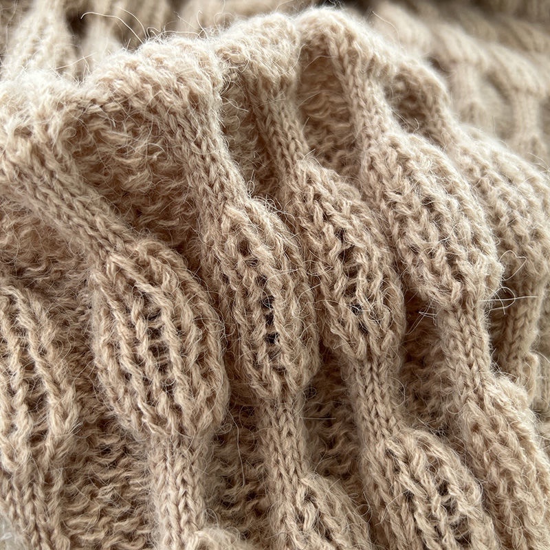 Hàng Mới Về Áo Khoác cardigan Dệt Kim Ba Chiều Dáng Rộng Nhẹ Nhàng Phong Cách Thu Đông Mới Cho Nữ