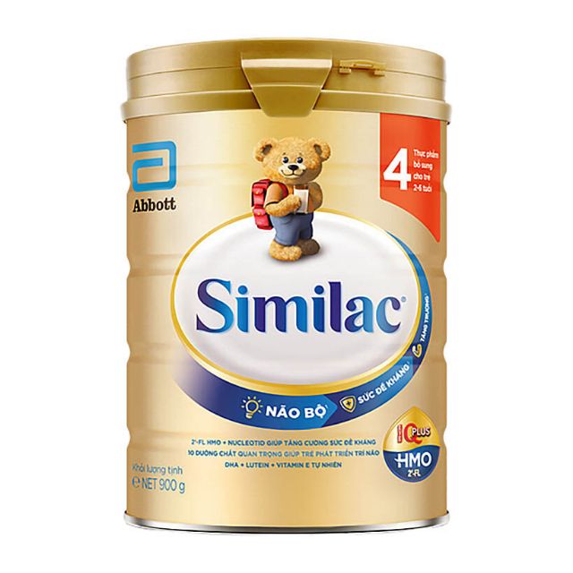 {Mua 3lon tặng quà }Sữa bột Similac HMO 4 900g