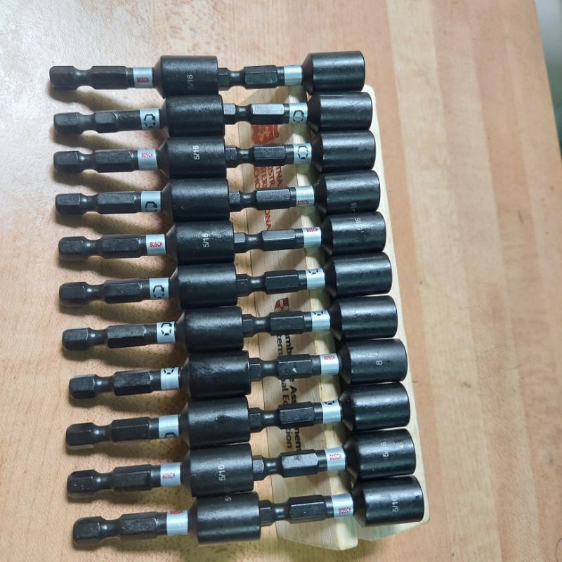 Đầu bắn tôn Bosch 8mm 5/16 hàng chắc chắn