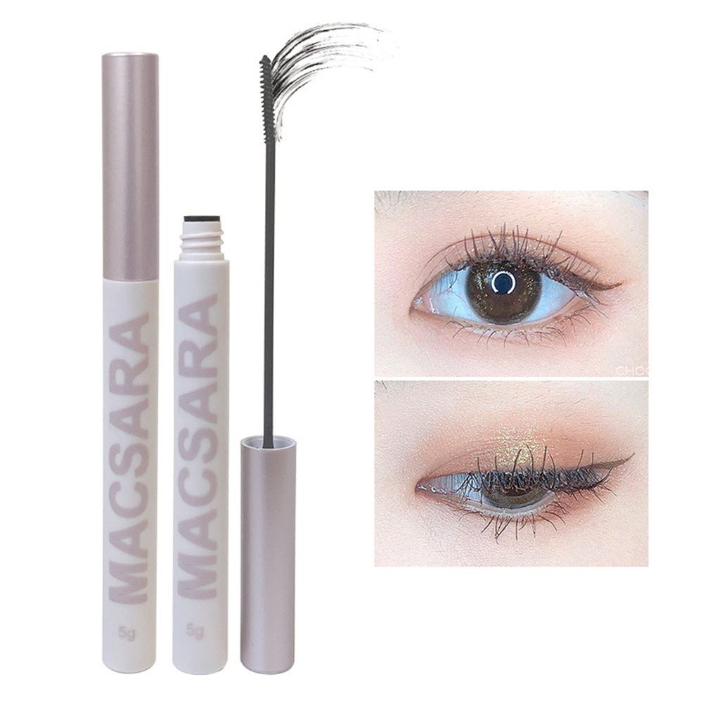 Mascara Trang Điểm Lông Mi Dài Màu Đen Nhiều Màu Tùy Chọn