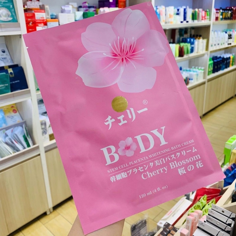 TẮM TRẮNG BODY TINH CHẤT HOA ANH ĐÀO -DIỆP LỤC