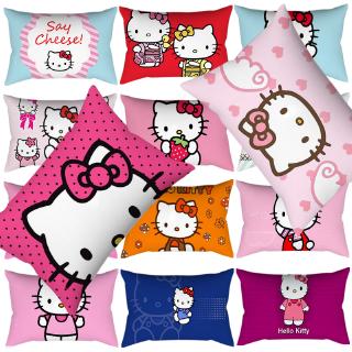 Một Mặt 30 * 50cm Hello Kitty Polyester Vuông Gối Trang Trí Nhà Cửa Sofa Ô Tô Đệm