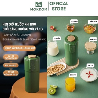 Máy xay làm sữa hạt mini nâng cấp mokkom thêm chức năng trà sữa